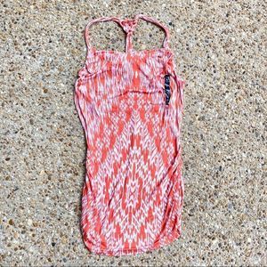 NWT Banana Republic Orange Tribal  Braided Tank M